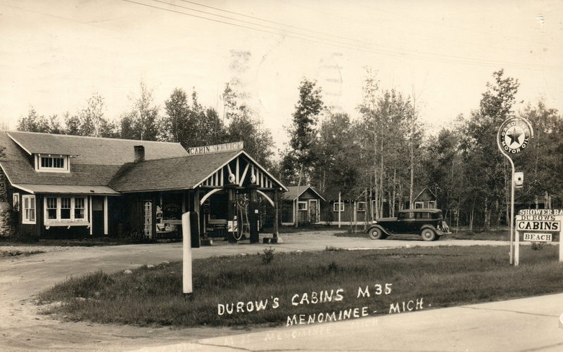 Durows Cabins (Durows Resort) - Vintage Postcard